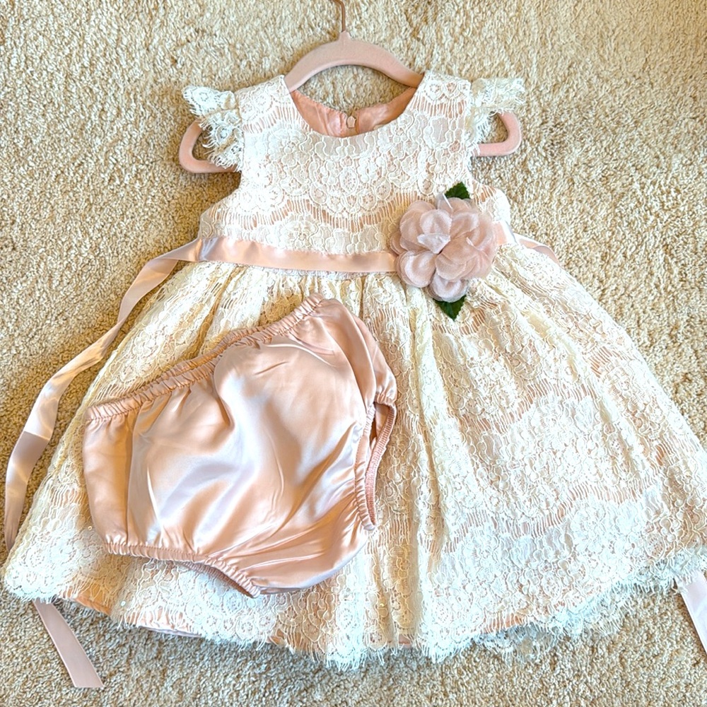 Rare Editions Lace Dress